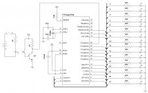 16 LED POV Schematics