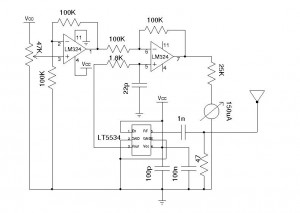 RF Field Strength Meter Using LT5534