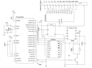 4KHz to 170MHz Signal Generator Schematic