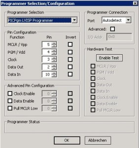 PICPgm Settings 2