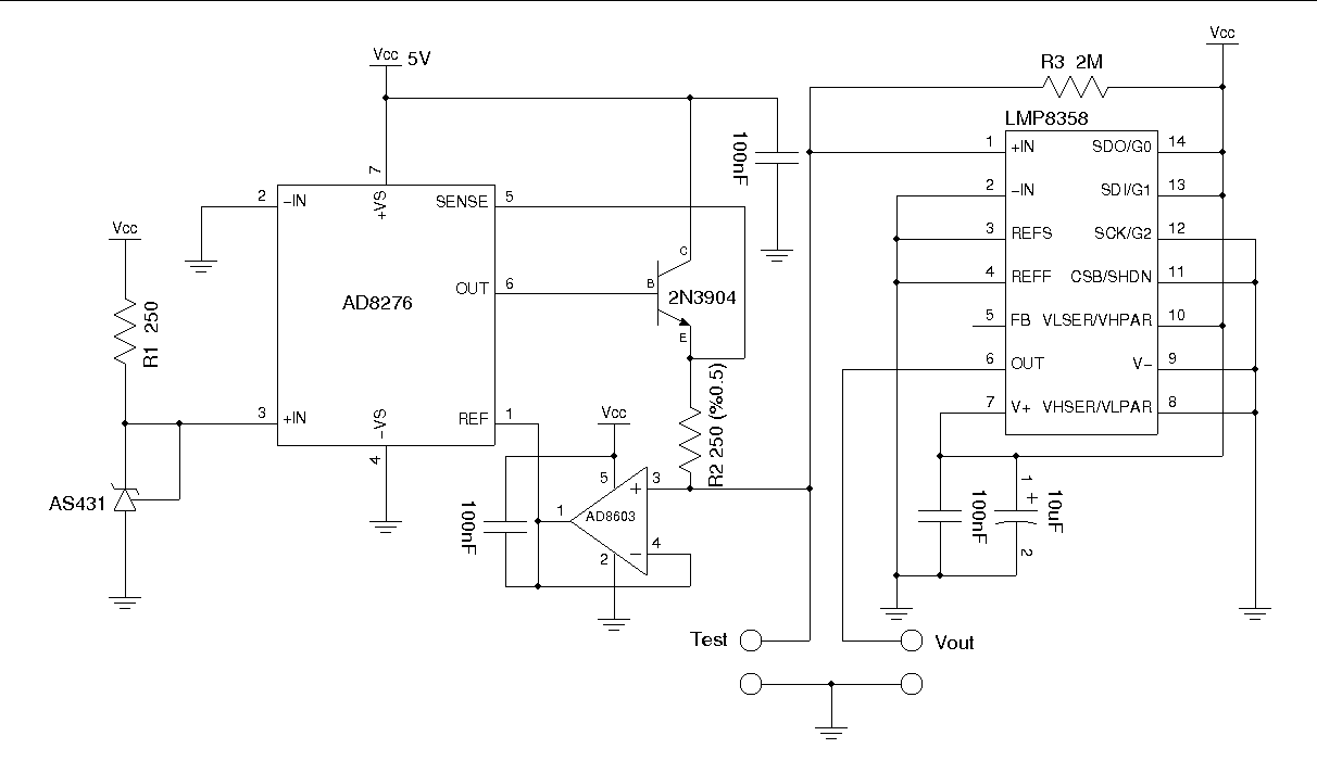 Milliohm Measurement Circuit