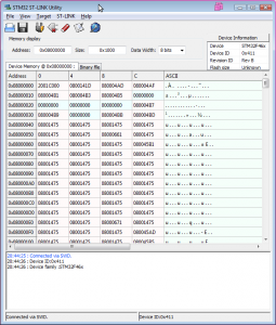 STM32STLinkUtility STM32 ST Link Utility