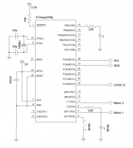 ATMage328P Controller (3.3V)