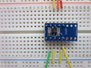 ADS1112 on Protoboard