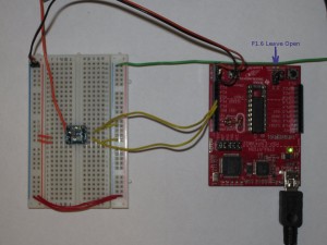 MSP430G2231 I2C Setup MSP430G2231 I2C Setup