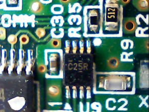 Circuit board closeup 2