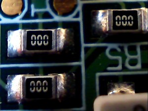 Circuit board closeup 3