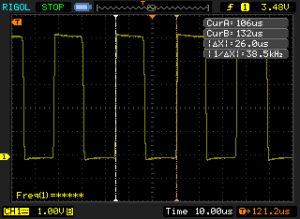 IR Frequency (38 KHz)