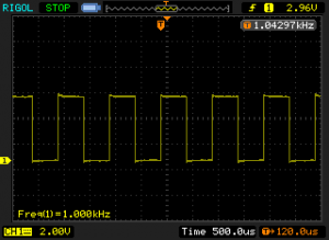 PWM 3 (1 KHz)