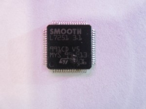 Controller Chip Damage Close-up