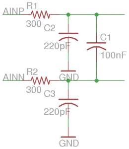 Input filter