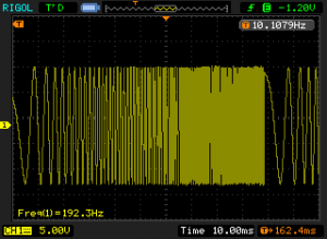 Linear Sweep Output