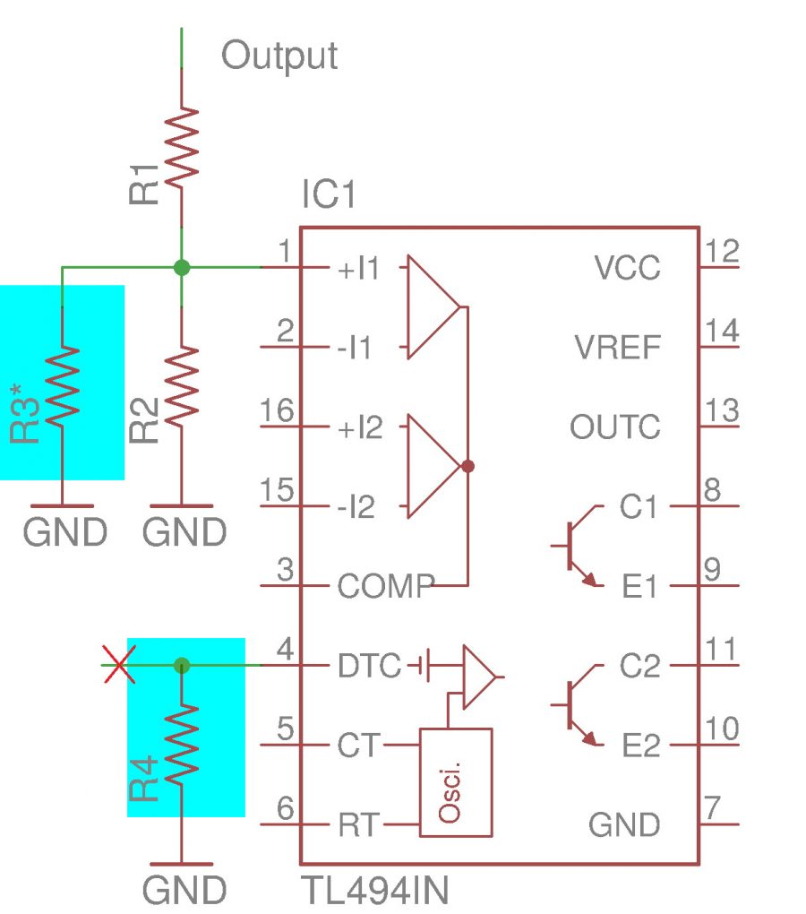 Modifying a Computer ATX Power Supply For Higher Output Voltage Kerry